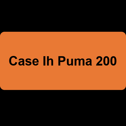 Case Ih Puma 200